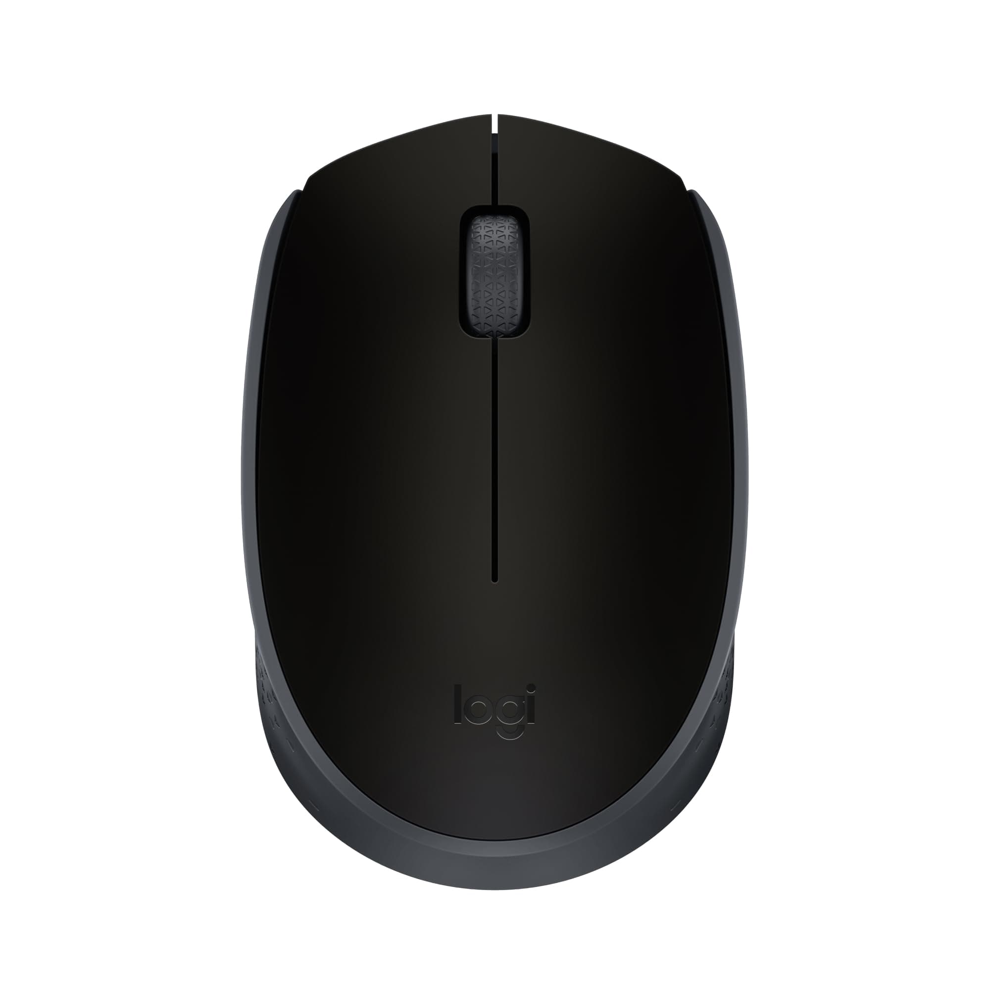 Mouse sem fio Logitech M170 com Design Ambidestro Compacto, Conexão USB e Pilha Inclusa - Preto