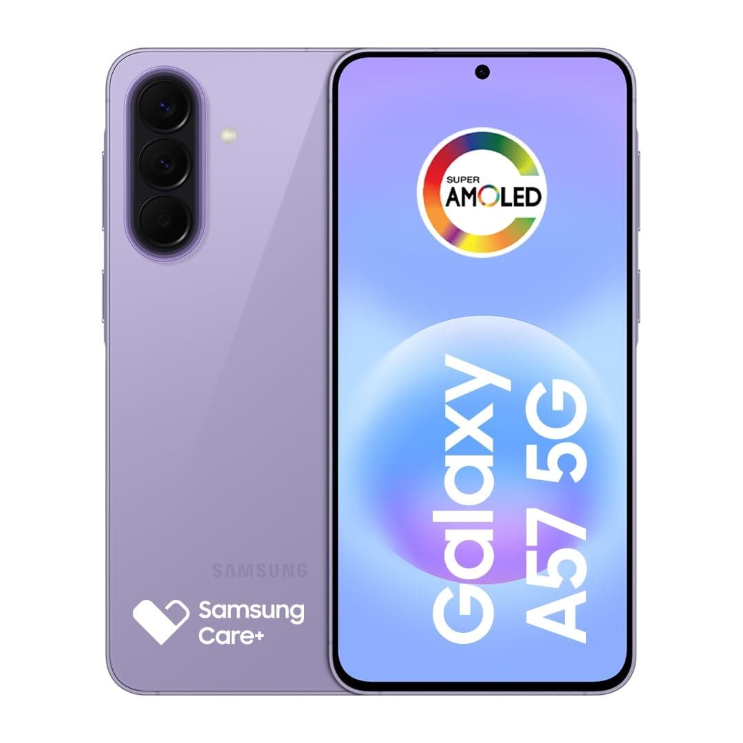Celular Samsung Galaxy A57 5G 128GB, 8GB RAM, Câmera Tripla de até 50MP OIS, Selfie de 12MP, IP68, Tela Super AMOLED 6.7", NFC