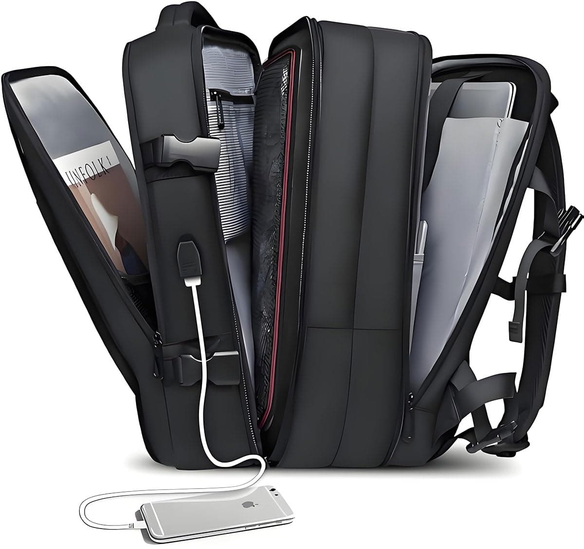 Romantic Crown Mochila Masculina de Viagem para Notebook