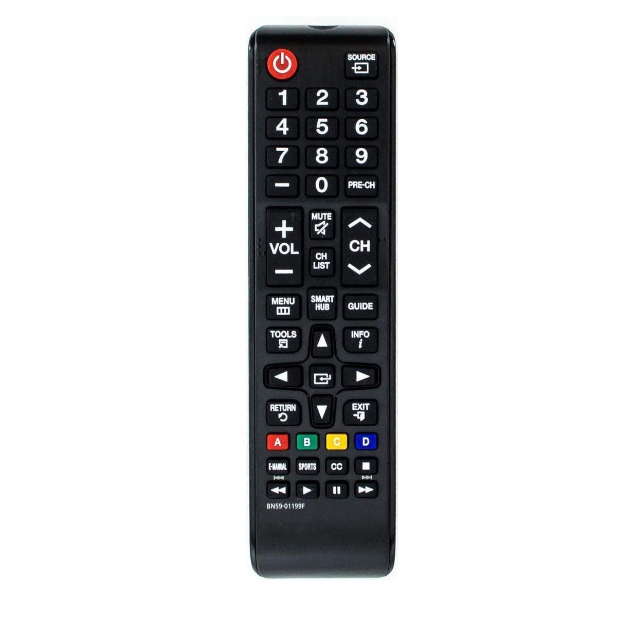 Controle remoto universal para todos os televisores Samsung, substituição para todos os televisores LCD LED HDTV 3D Smart Samsung