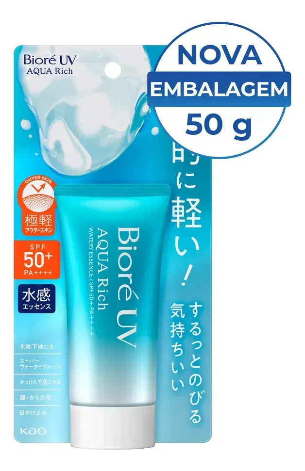 Bioré Protetor Solar Aqua Rich Watery Essence FPS50